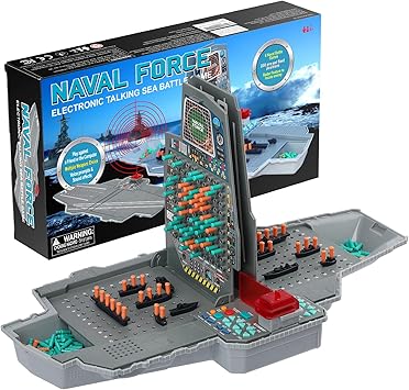 Lexibook Electronic Talking Sea Battle Game, Interactive Naval Warfare