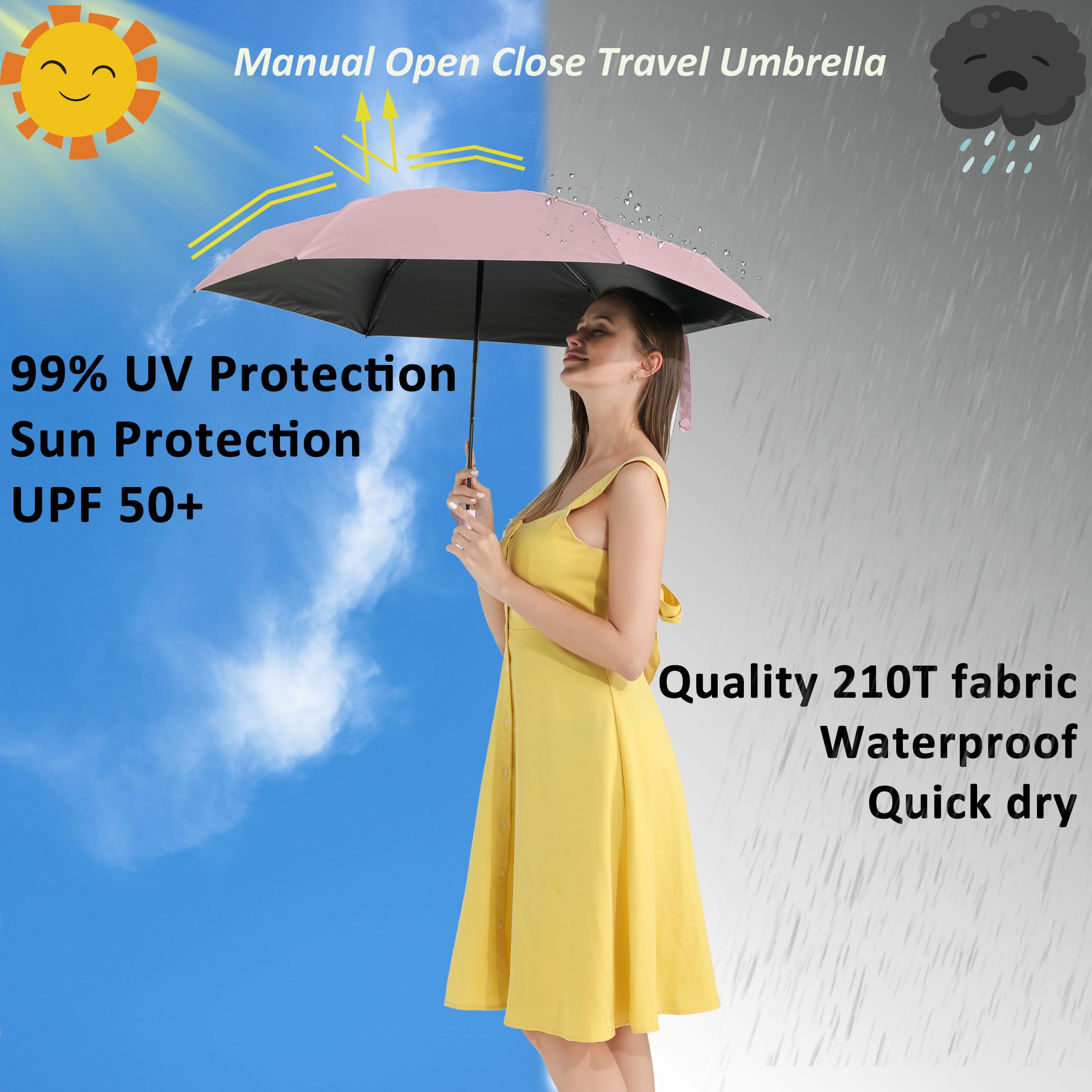 小物 her lip to HLT Sun Protection Umbrella Bicolor Bamboo
