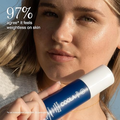 Miniatura 4 de COOLA - Hidratante facial refrescante con niebla de agua orgánica con SPF 18 protector solar facial probado por dermatólogos con tecnología