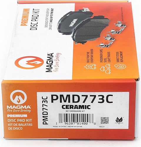 Miniatura 5 de MAGMA Fire Born Braking Pastillas de freno de cerámica PMD773C, traseras