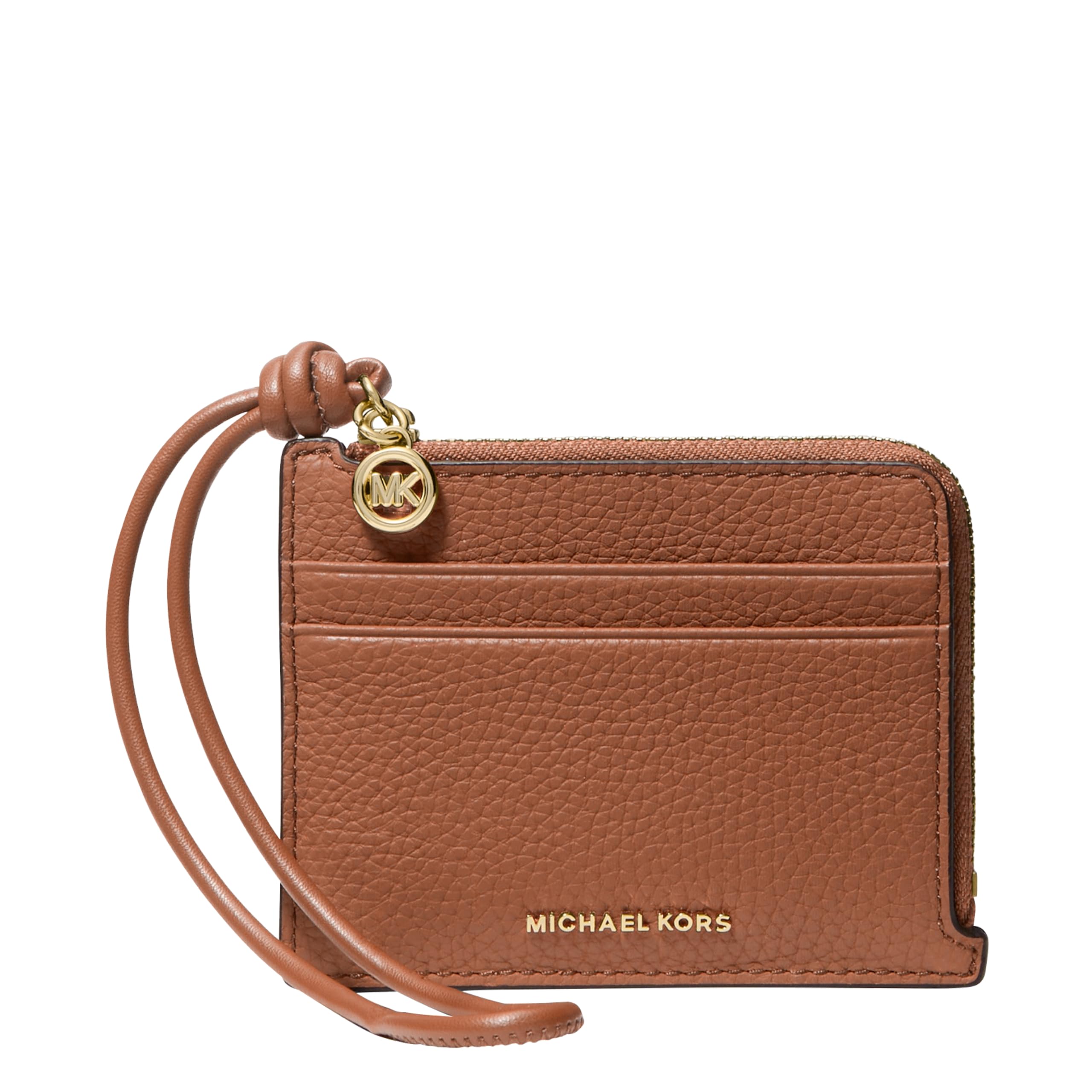 Michael Kors Jet Set Small Hammered Leather Wristlet