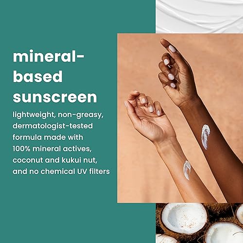 Miniatura 5 de Hawaiian Tropic Mineral Skin Nutritiva Leche Solar SPF 30, 3.4oz  Leche solar, protector solar de óxido de zinc, protector solar mineral, protector