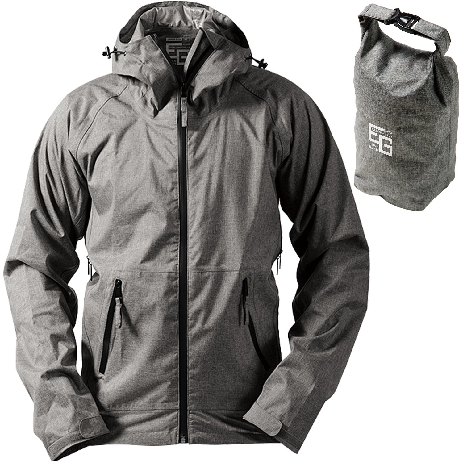 Amazon.co.jp: レインジャケット (耐水圧:10000mmH2O) (止水ファスナー