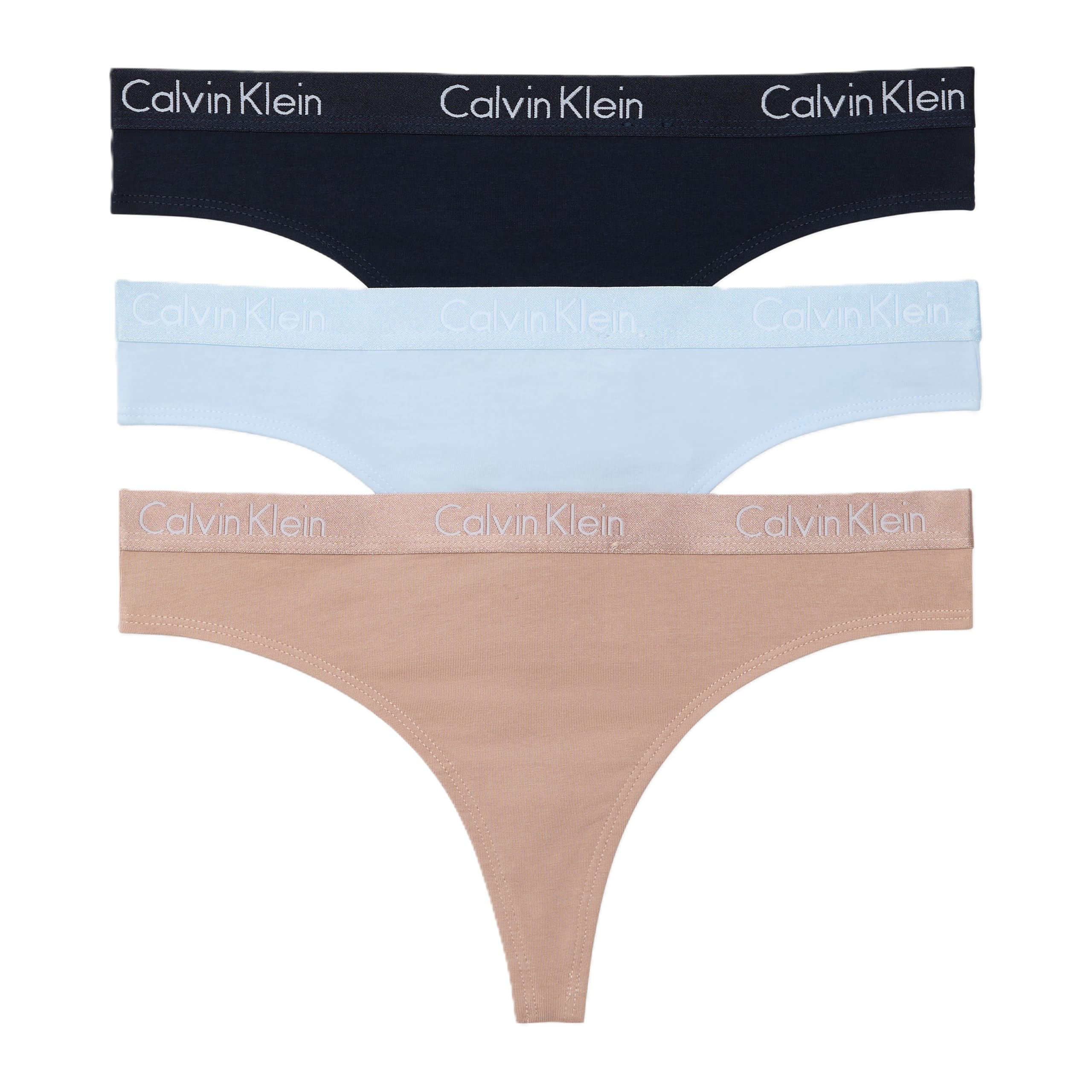 

                                                    Calvin Klein Motive Cotton Multipack Thong Panty