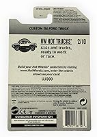 Vista 3 de Hot Wheels Camión Ford '56 personalizado, camiones calientes 2/10