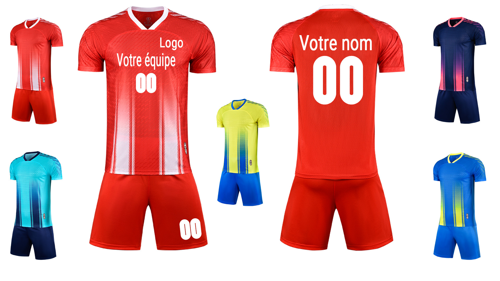 Short Football Personnalisable Maillot Foot Enfant Personnalisé