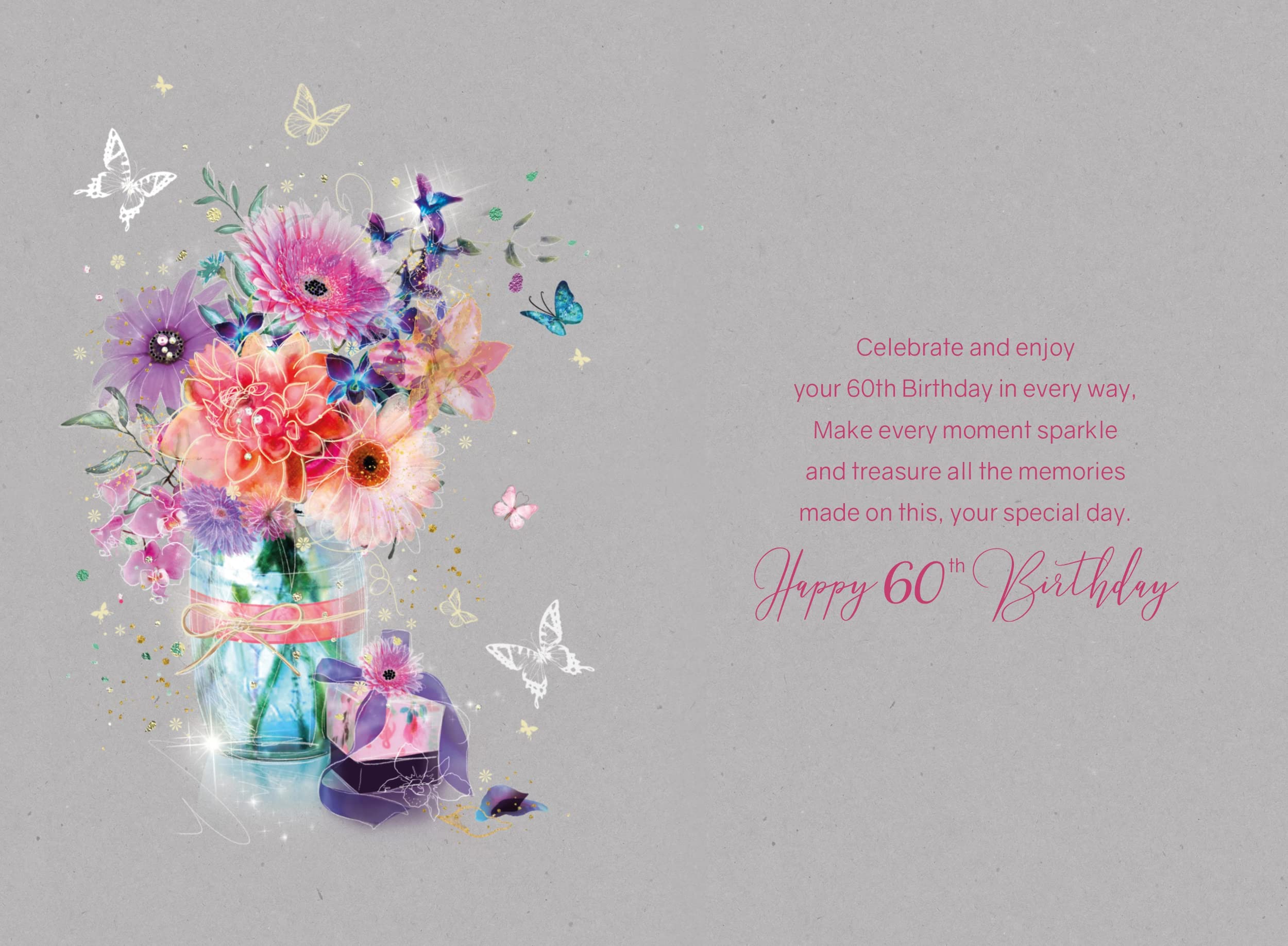 Cherry Orchard 60th Birthday Card - Fabulous Friend Milestones