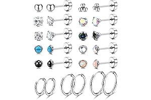 Surgical Steel Earrings: Hypoallergenic Comfort for Sensitive Ears