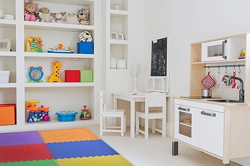 Miniatura 7 de Norsk - Alfombrillas de espuma de color sólido no tóxicas - Baldosas de espuma EVA entrelazadas