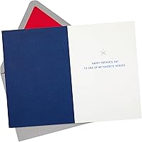 Vista 2 de Hallmark Tarjeta del día del padre (escudo del Capitán América)