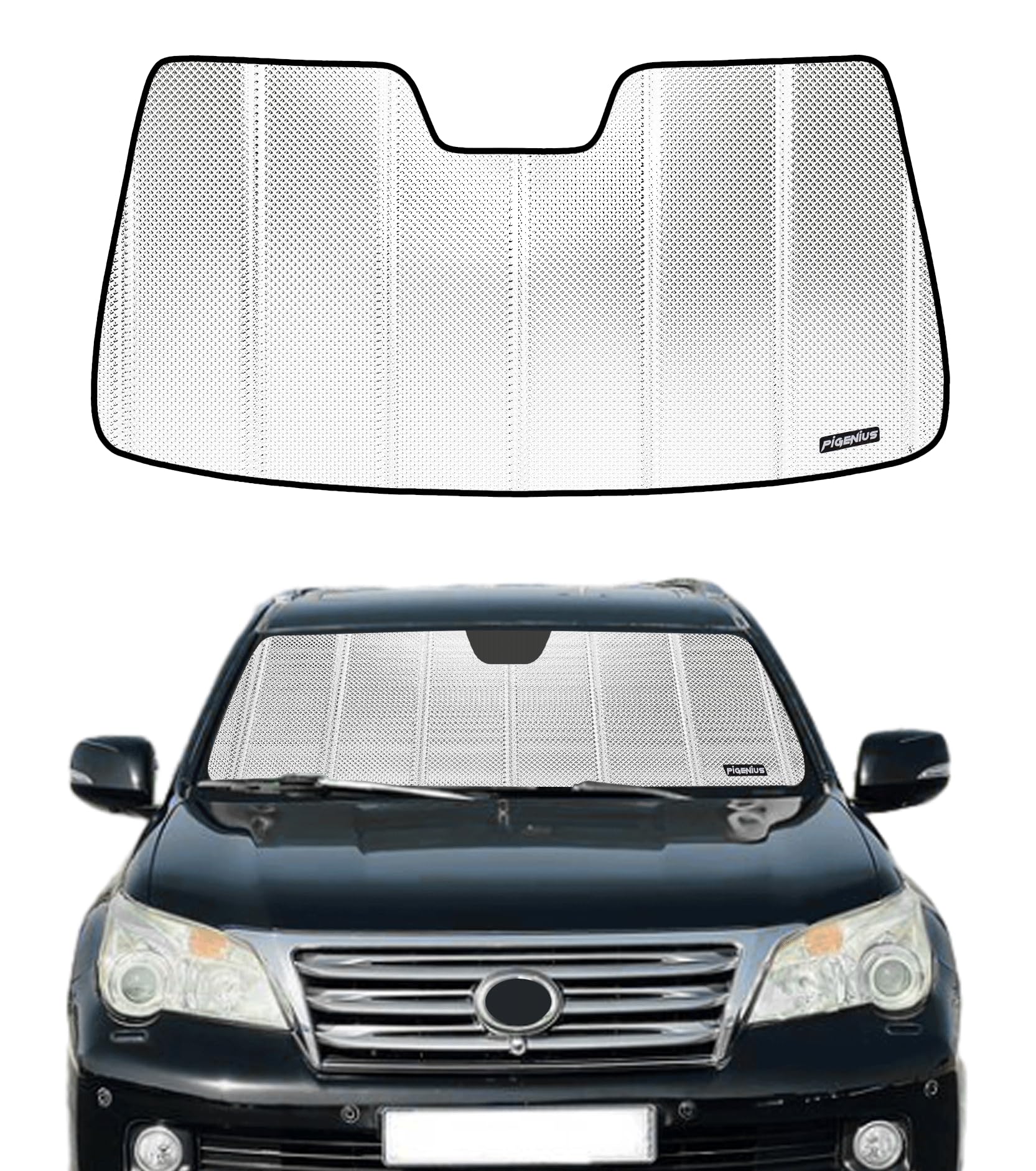 Amazon.com: Pigenius Windshield Sun Shade for 2010-2023 Lexus