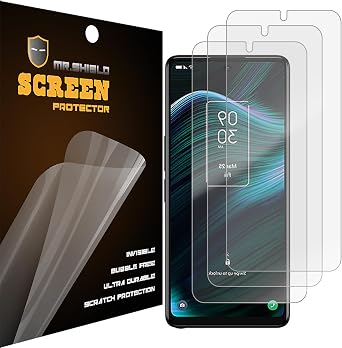 Mr.Shield 3-Pack Screen Protector for TCL Stylus 5G Anti Glare [Matte] | PET Material Screen Protector