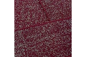 HBC Maroon Glitter Ribbon for Glamour and Pizzazz