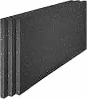 Pannelli Polistirolo Grafite 20kg/m&sup3; - 10 Pezzi 100x50x3cm Per Isolamento Termico E Cappotto