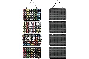 KISLANE Hanging Display Cases for Toy Cars, Compatible with Matchbox Cars and Monster Trucks