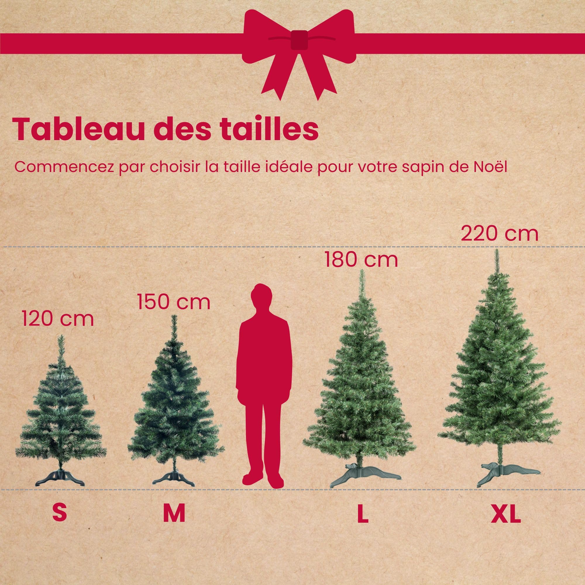 Creative Home Sapin de Noel Artificiel | Taille : 180 cm | Decoration Noel Pliable | Support Stable à Branches Denses | Sapin de Noël Artificiel Vert Foncé | Intérieur et Extérieur