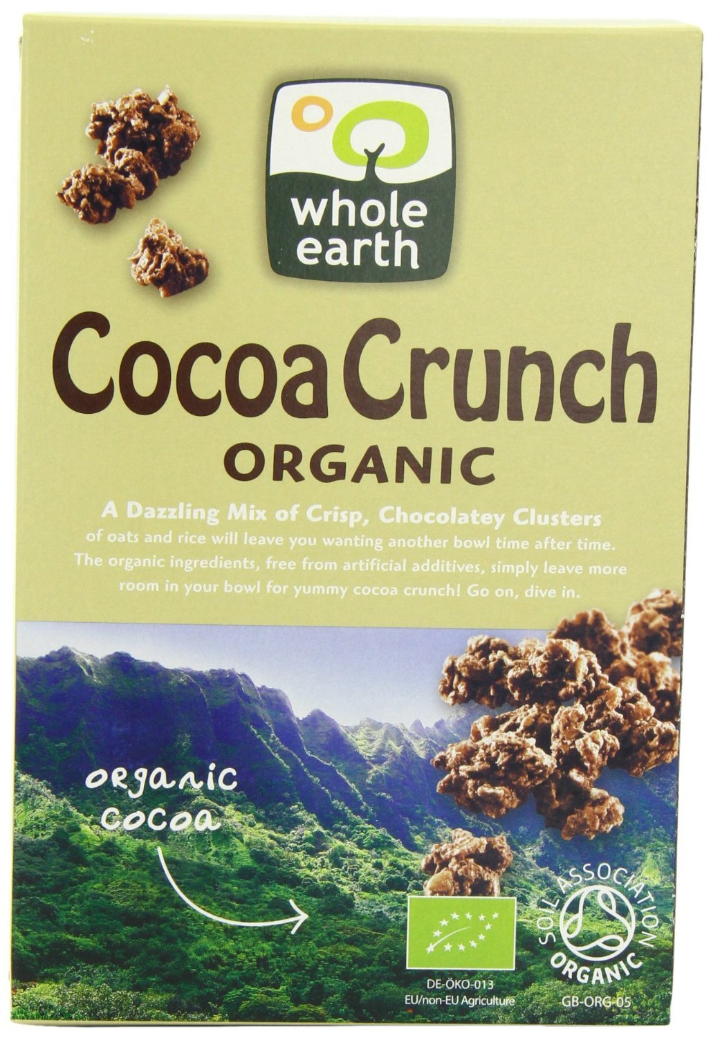Whole Earth Organic Cocoa Crunch, 375 g