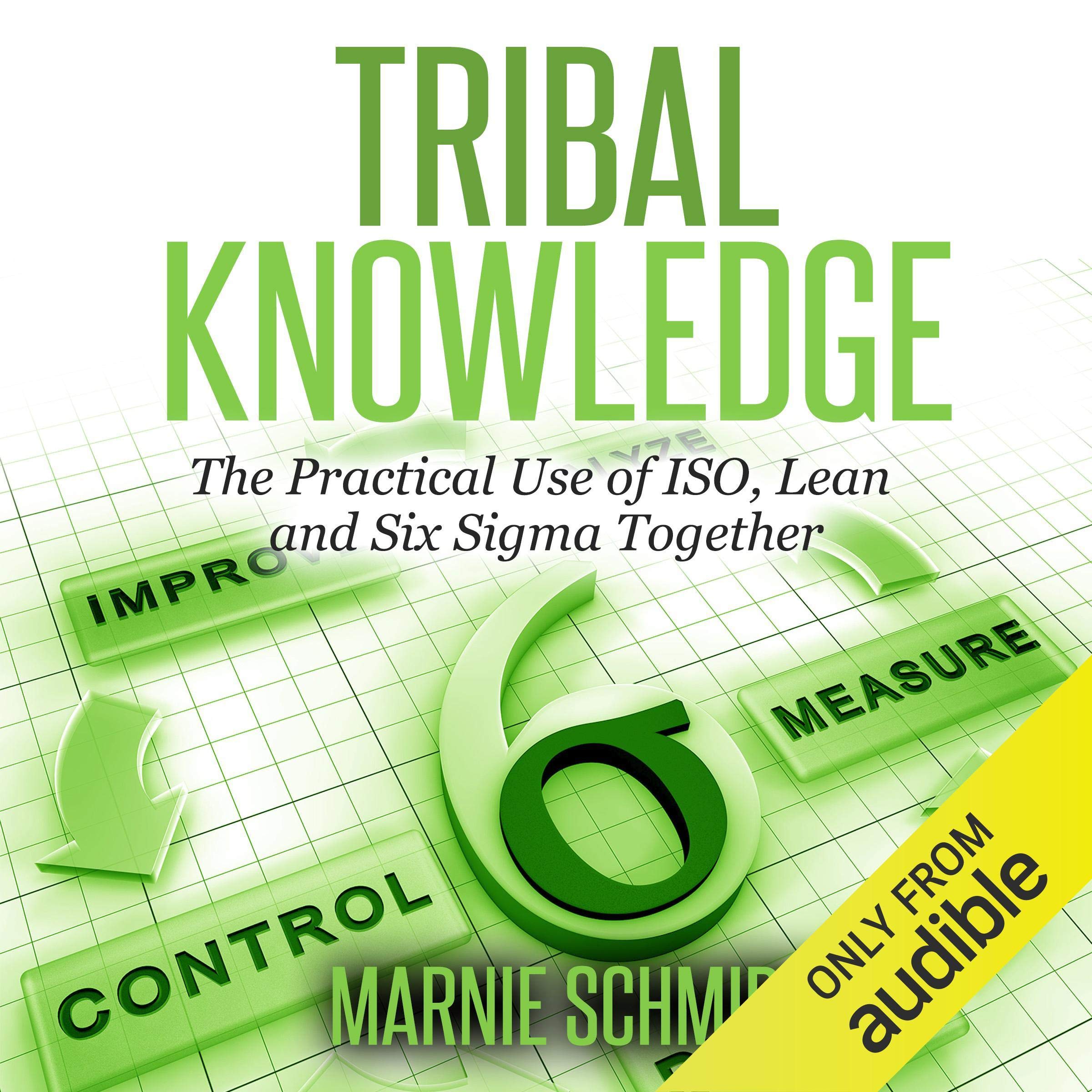 Cover art for Tribal Knowledge - The Practical Use of ISO, Lean and Six Sigma Together
