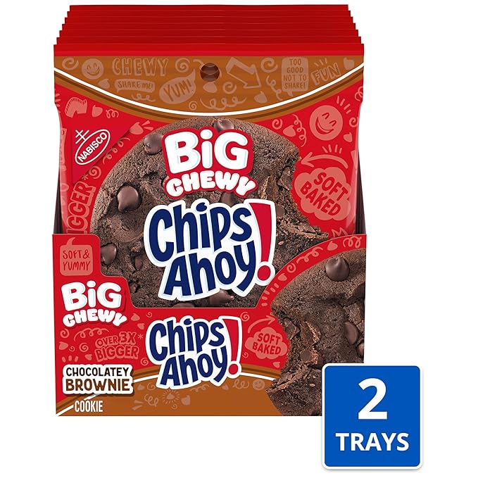 Galletas CHIPS AHOY! Big Chewy Chocolate Chip Brownie 14 paquetes miniatura 3
