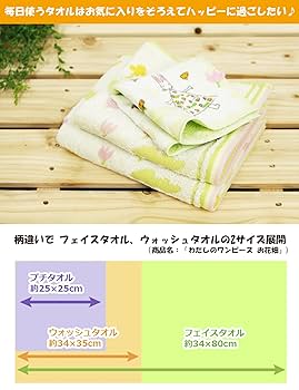 Amazon｜ハンカチ プチタオル わたしのワンピース お花 にしま