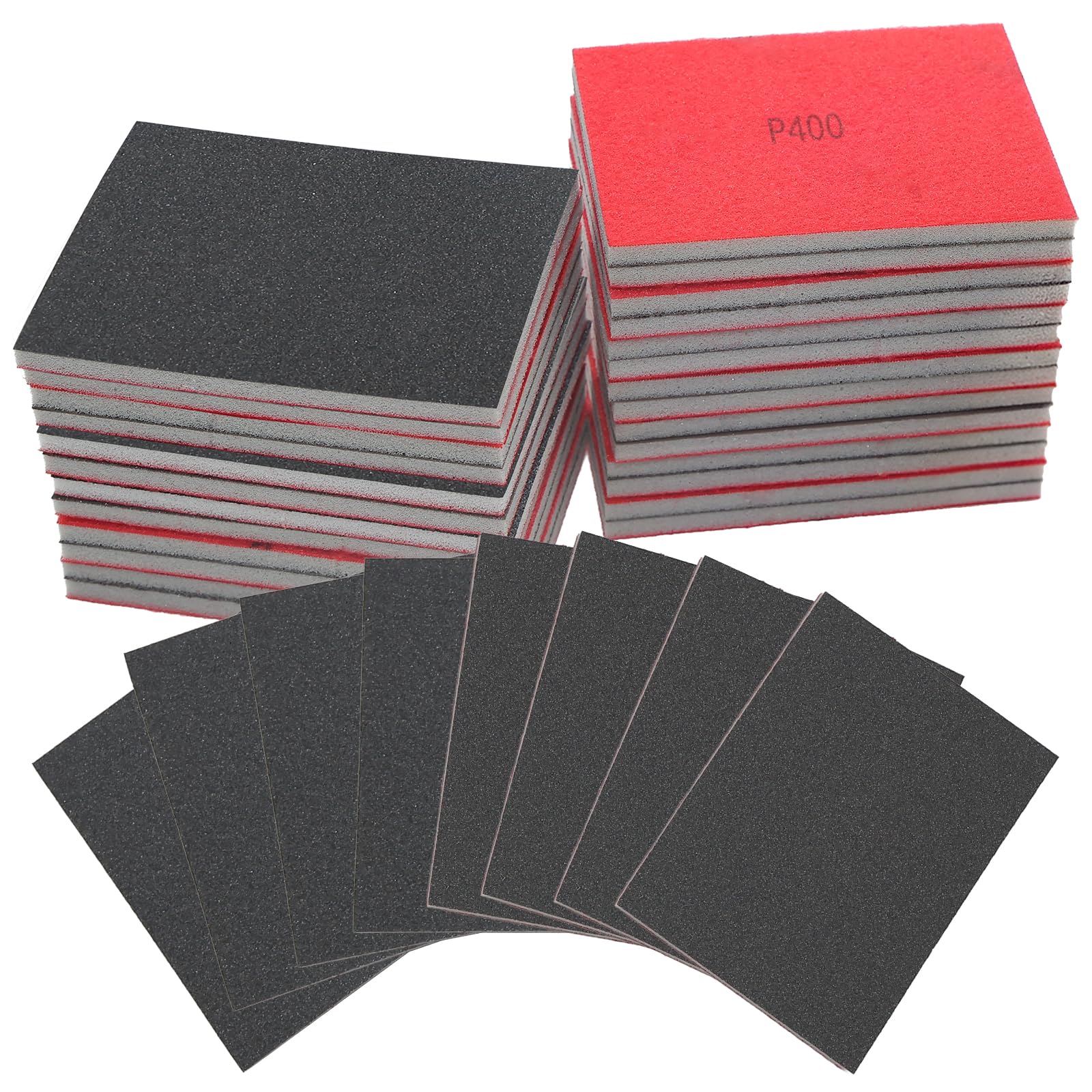 Sanding Block Set - 26 Sponges for Wood & Metal -8