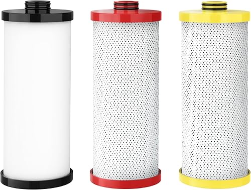AQUA CREST WF52 Reemplazo para filtro de agua para debajo del fregadero Aquasana AQ-5300R, repuesto de filtro Aquasana, 600 galones, agua pura y
