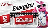 Energizer MAX AAA Batteries 24 Pack - Longest Lasting Triple A Alkaline Batteries with Leak Protection