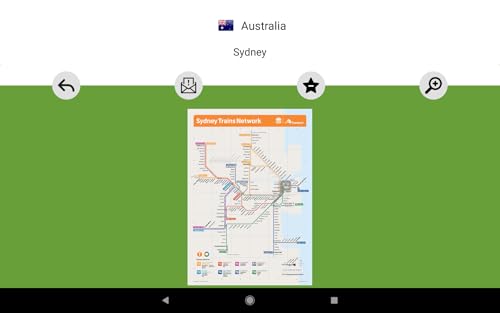 Mapas de transporte público offline. 200+ cidades