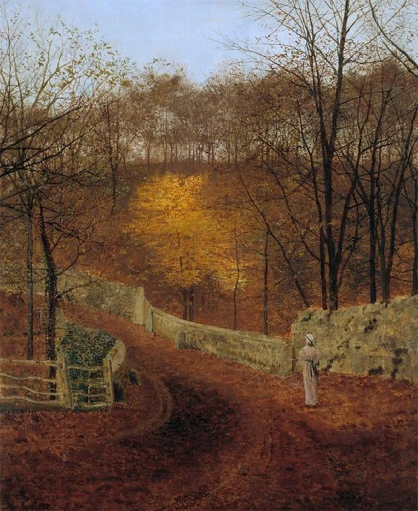 SERENDIPITP Retro Picture Poster Wall Art Pictures Painting Autumn Wall Art Canvas Print for Wall Decor 60x90cm