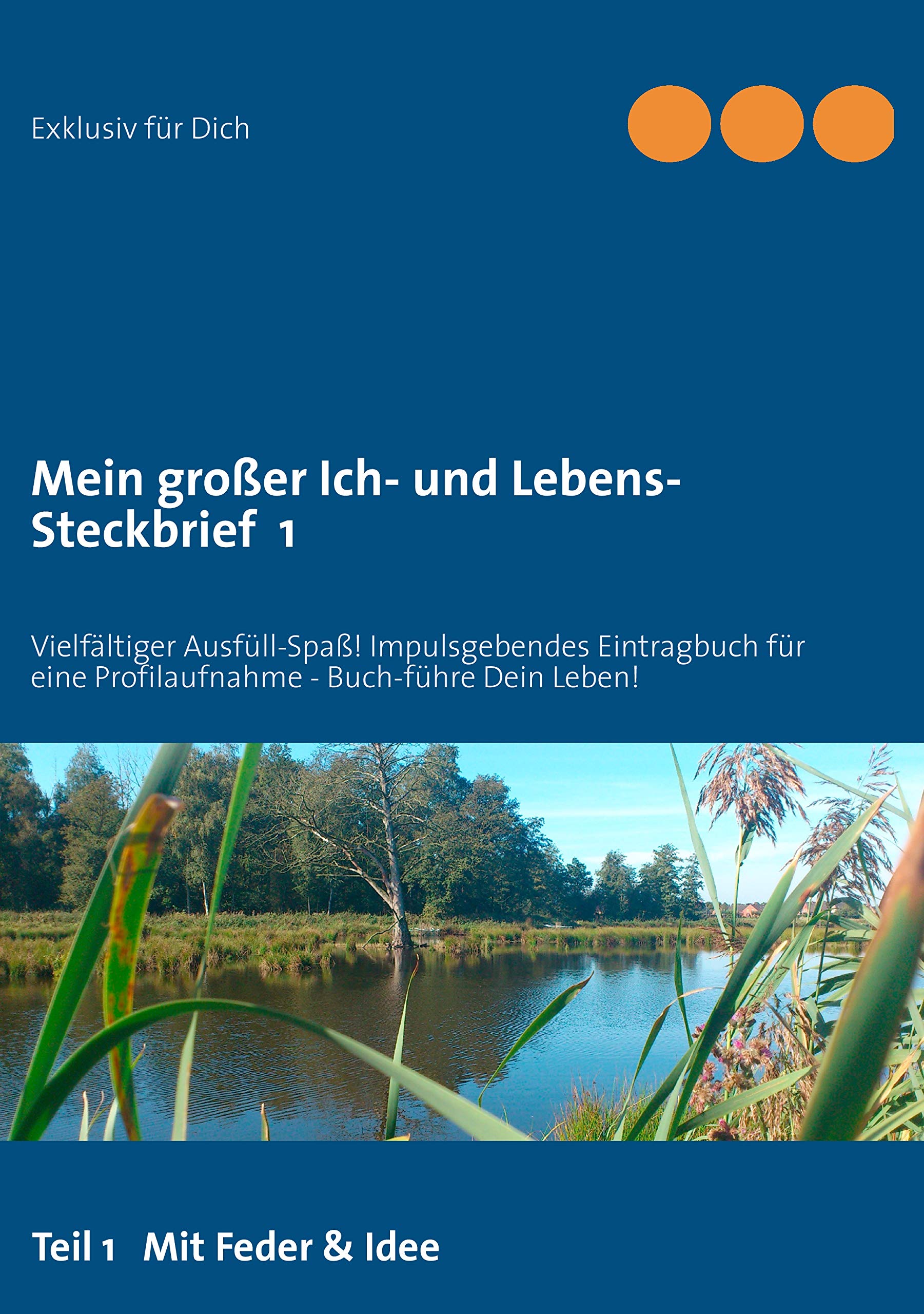 Mein großer Ich- und Lebens-Steckbrief 1: Vielfältiger Ausfüll-Spaß! Impulsgebendes Eintragbuch für eine Profilaufnahme - Buch-führe Dein Leben!