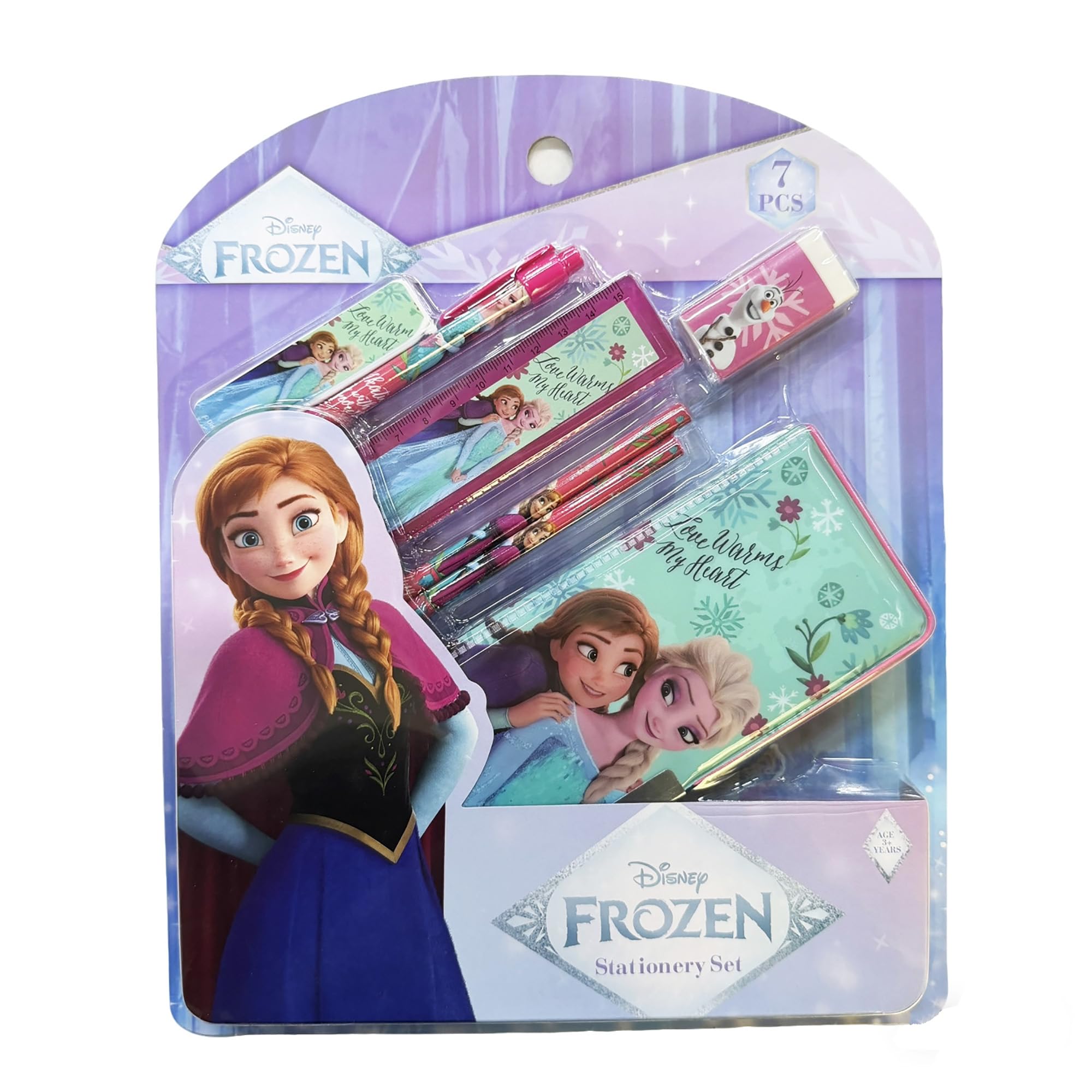 Frozen Kids Stationery Kit 7 Pieces | Pencil Box Set with Pen kanjak Gifting and birthay Return Gift-image-34