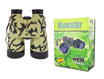 SFR Toys Compact Binocular Telescope with Long Distance Vision (Multi Colour)