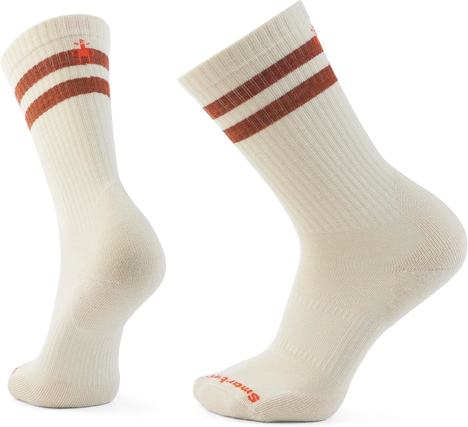 Smartwool Unisex Everyday Athletic Striped Crew Socks