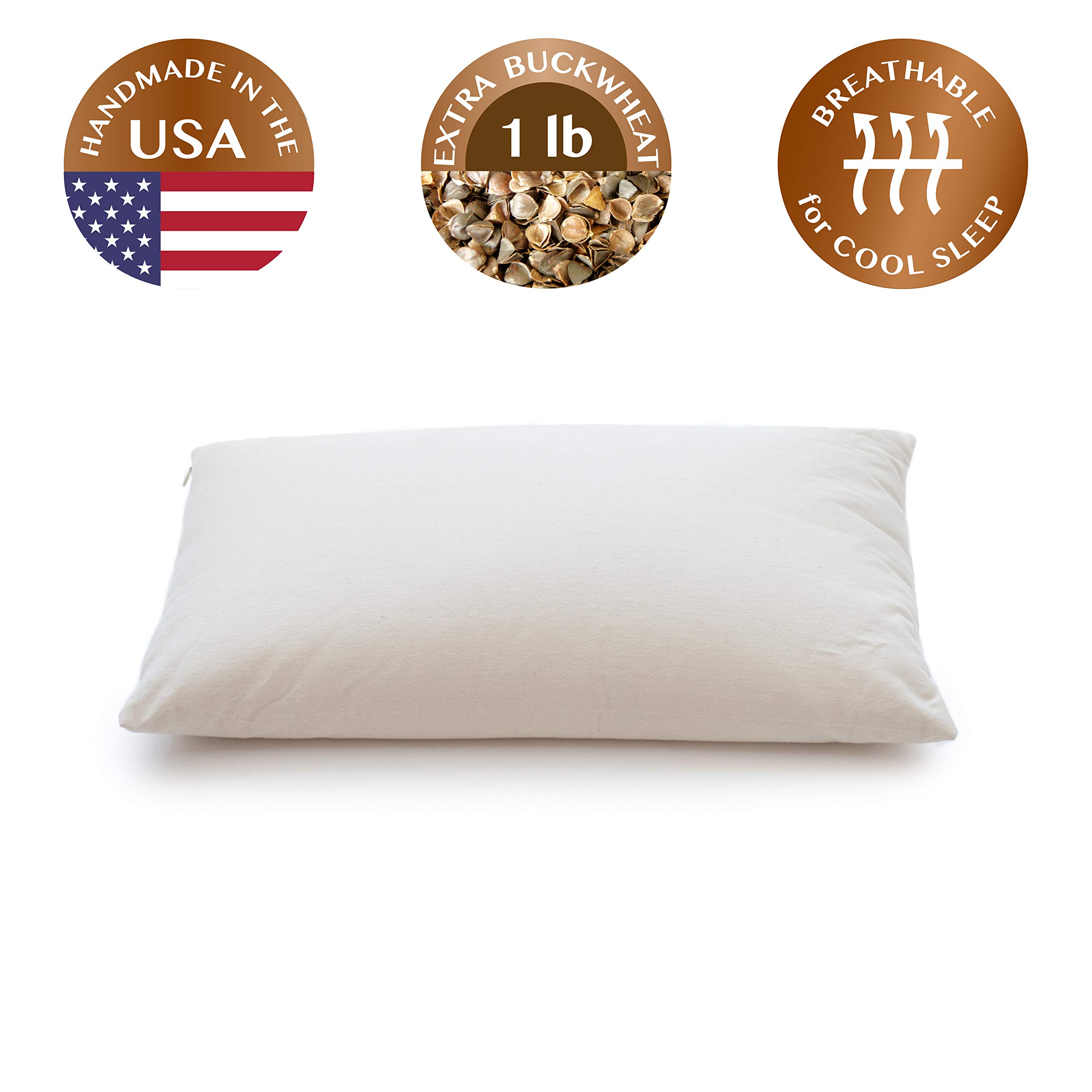 Sobakawa Buckwheat Pillow And Support Premium Buckwheat Pillow