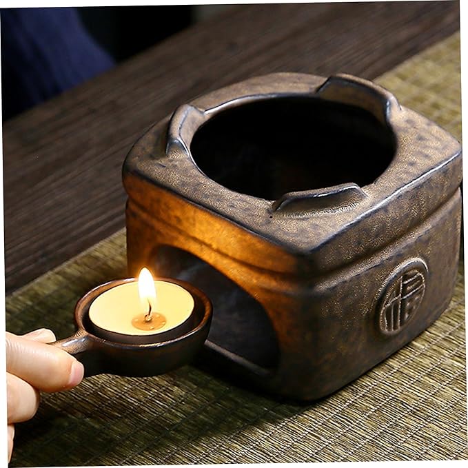 Difusor de Aromas de Cerámica con Portavelas NIOMICO miniatura 2