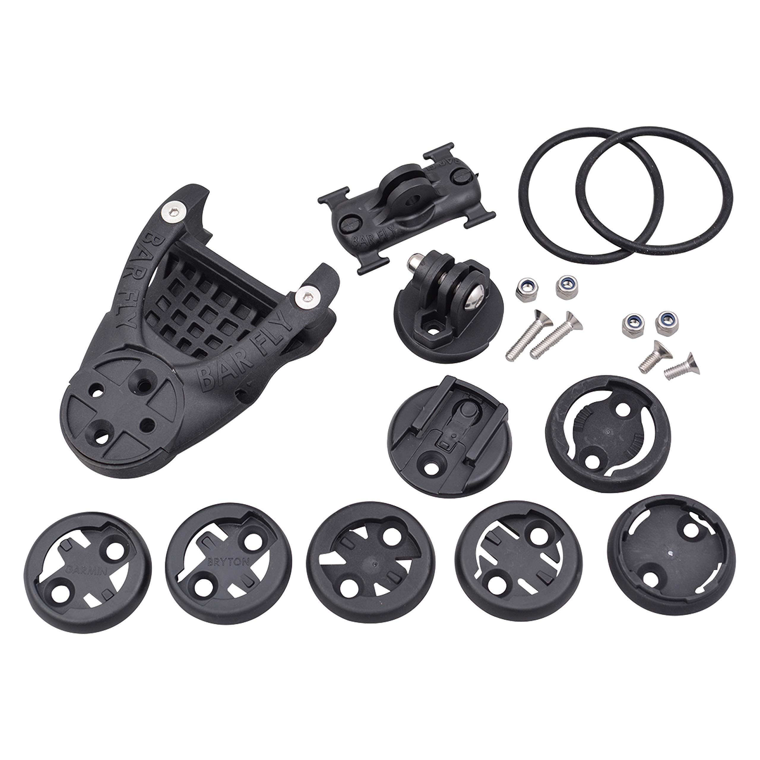 Bar FlyBarFly Bar Fly 4 Cervelo Fixings Adult Unisex, Black, One Size