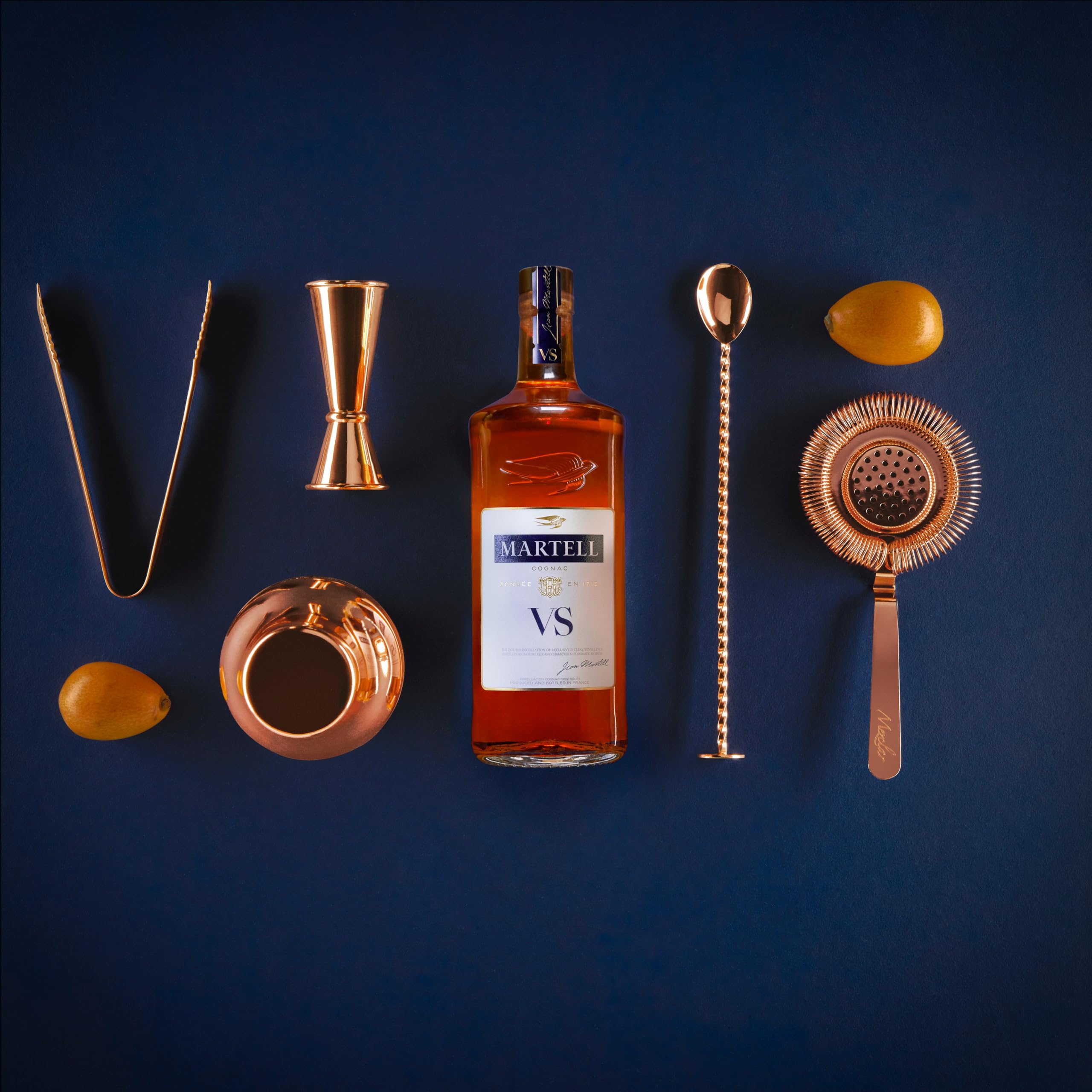 Martell VS Cognac, La Maison dal 1715, Invecchiato in Botti di Rovere, vol 40%, 70 CL
