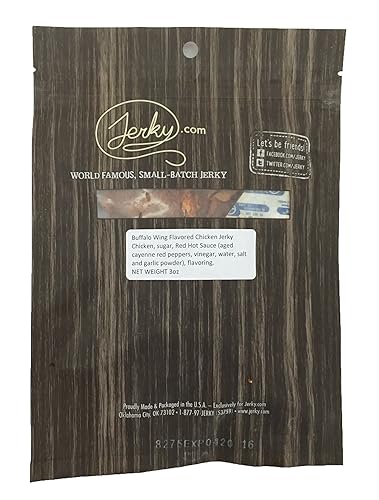 Miniatura 8 de Jamaican Jerk All Natural Chicken Jerky - La mejor carne seca de pollo en el mercado - 100% pollo muscular entero - Sin conservantes añadidos, sin