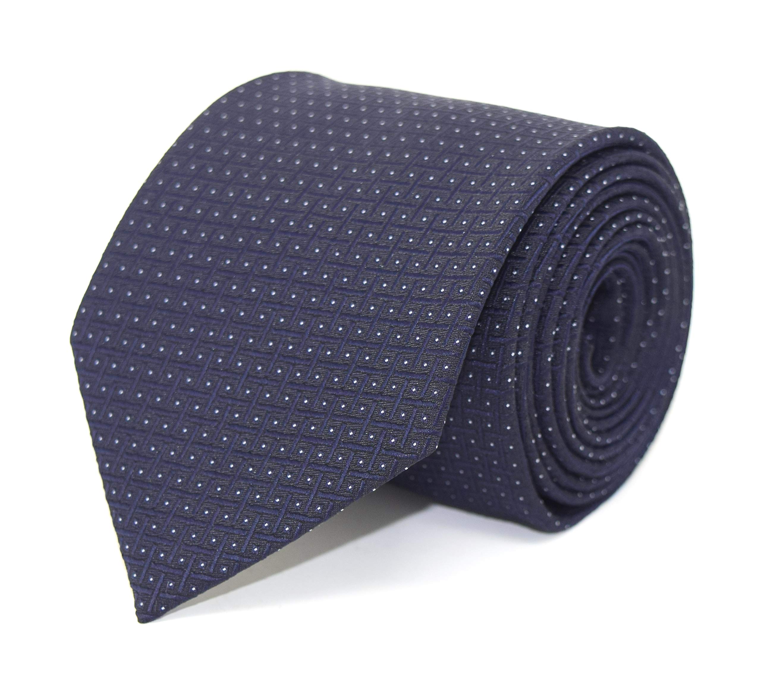 Self Design Microfibre Neck Tie For Men