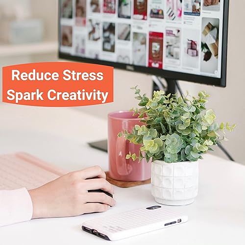 Miniatura 3 de Pequeñas plantas artificiales para decoración del hogar de interiores decoración de plantas de granja pequeñas plantas sintéticas para estantes