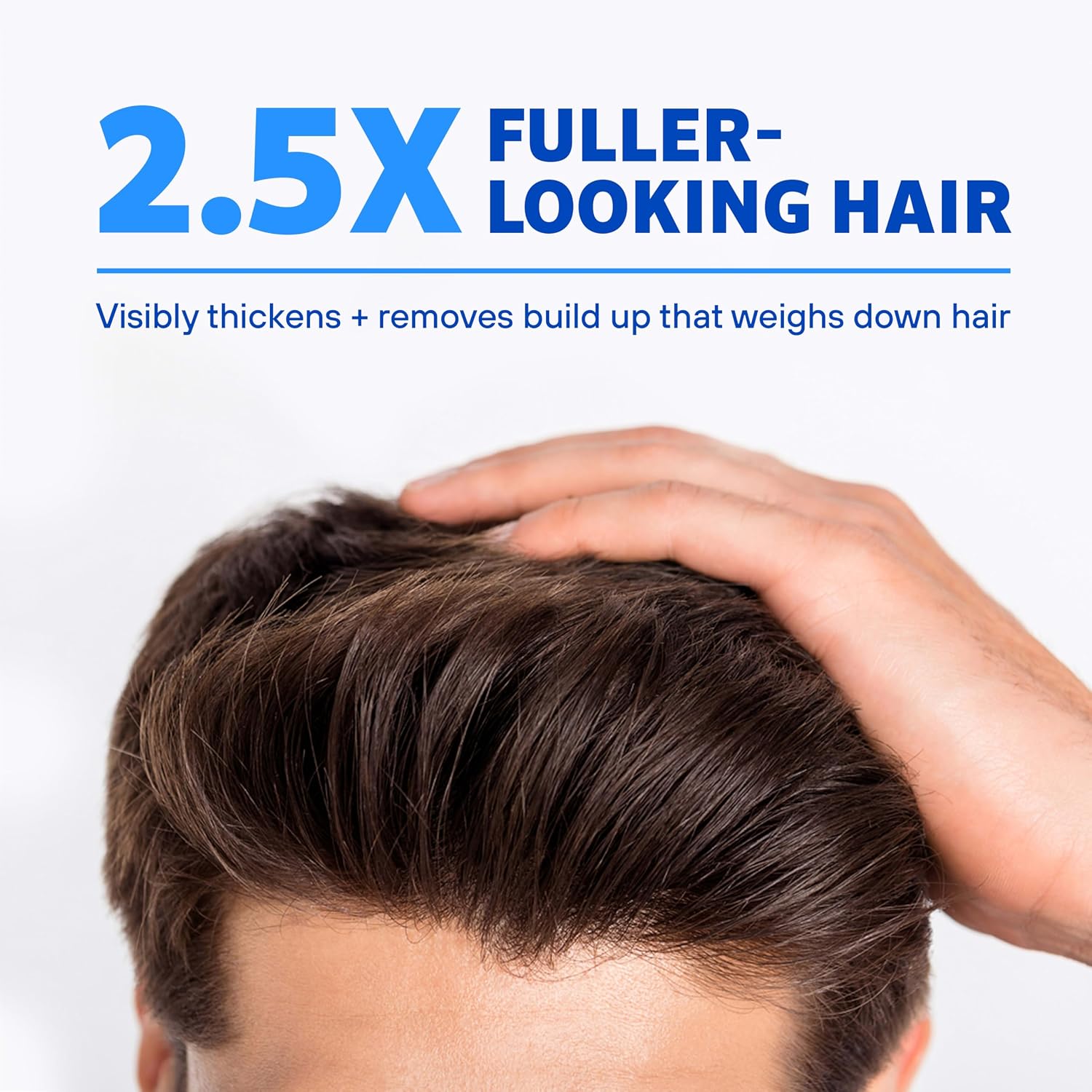 Rogaine Men's Pre-Growth 2 in 1 Shampoo + Conditioner with Triple Acid Complex, Scalp Purifying Shampoo Removes Build-Up To Maximize Hair Regrowth Treatments, Not Minoxidil, 8.4 fl. oz