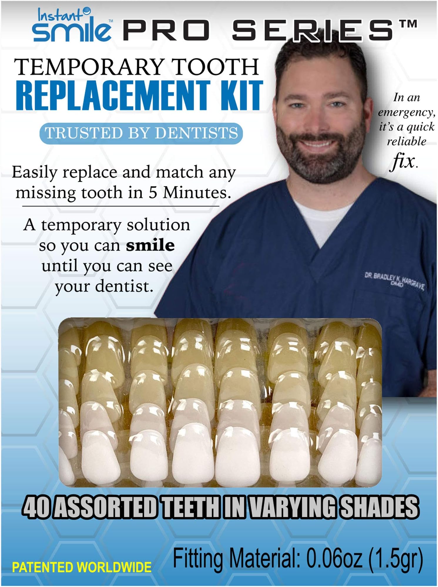 Instant Smile Temporary Tooth Kit -Pro-Series