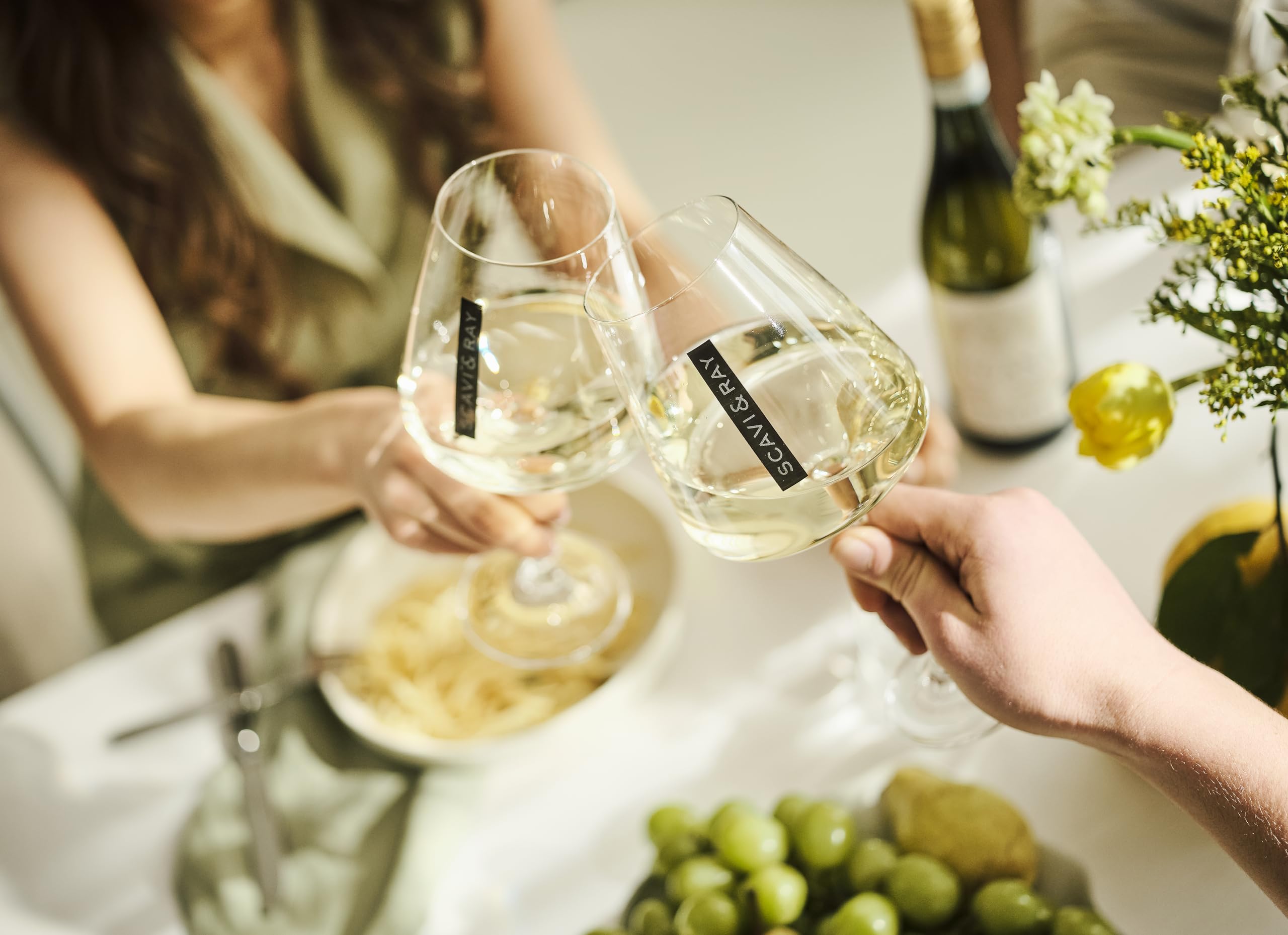 SCAVI & RAY Lugana DOC Weißwein 6 x 0,75l, trocken, erfrischend- blumiger Weißwein aus Italien, 13% Vol. Alkohol – Perfekt für die italienische Küche und Genießer