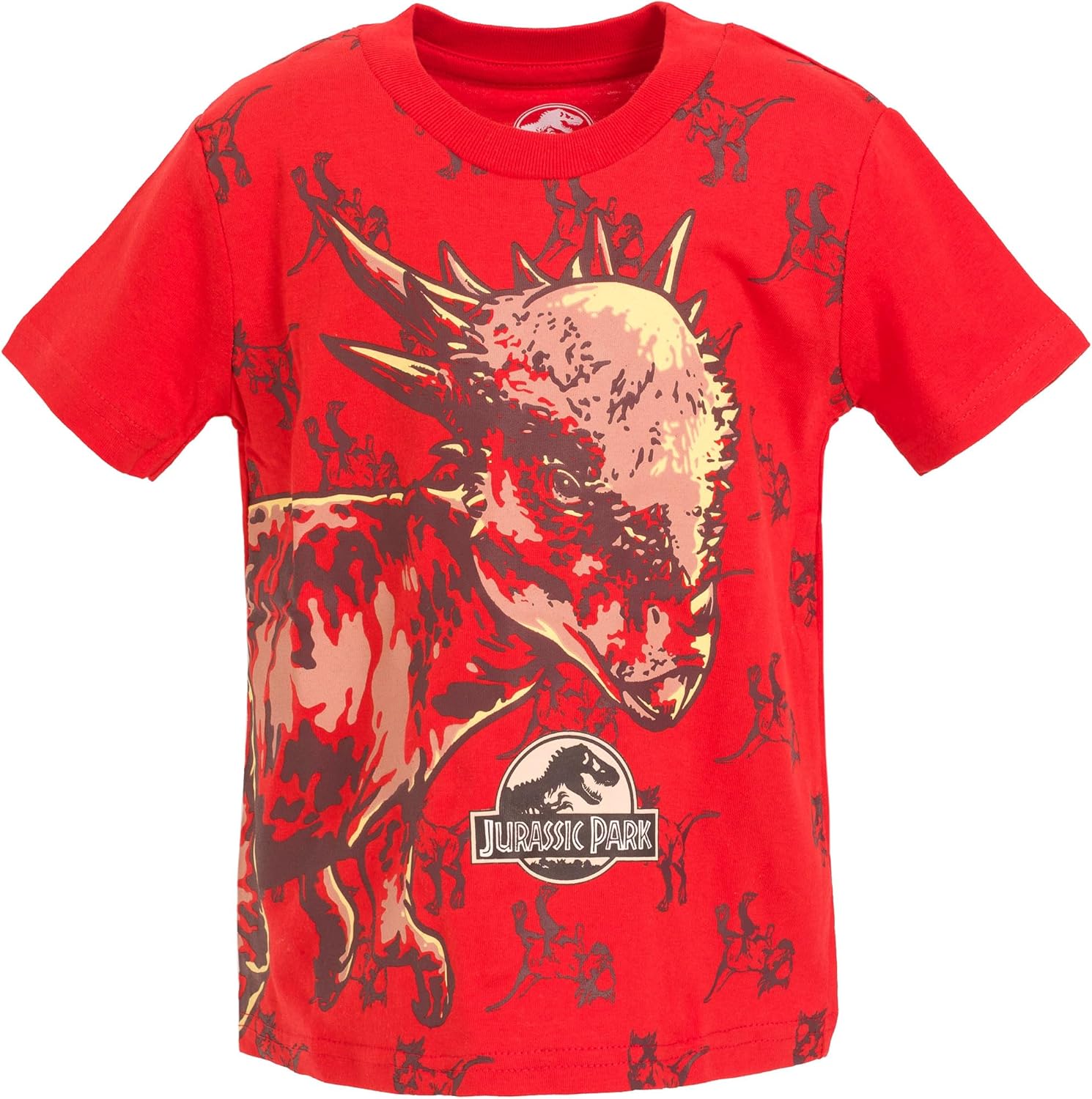 Jurassic World Dinosaur T-Rex 4 Pack T-Shirts Toddler to Big Kid - Image 6