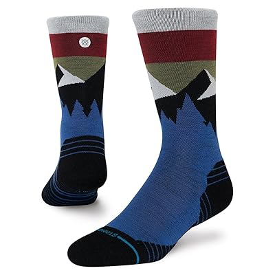 Stance Light Wool Crew Crew Cut Socks Shoes Cobalt Blue