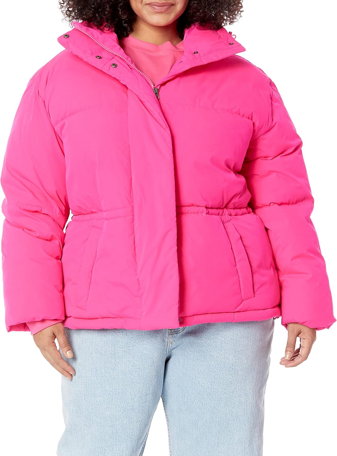 Amazon Essentials Women's Short Waisted Puffer Jacket (Available in Plus Size) - Image 5