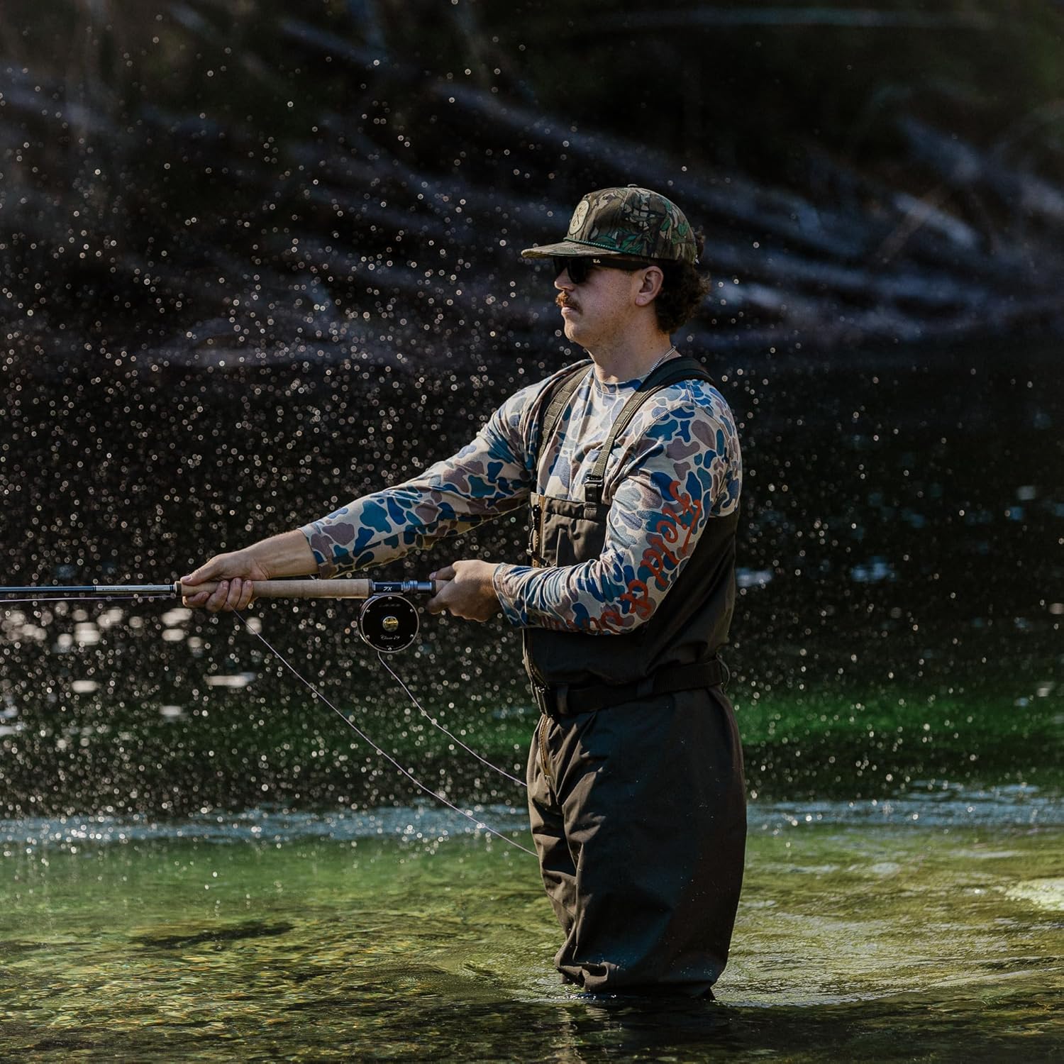 Field & Stream Men's Roll Cast Long Sleeve Performance Tee Shirt with Drirelease® - Image 3