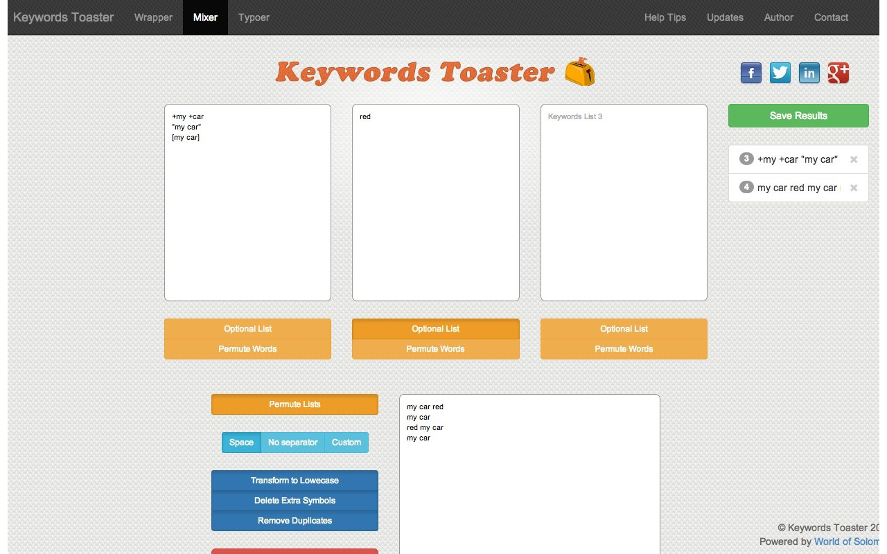 Keywords Toaster - App on the Amazon Appstore