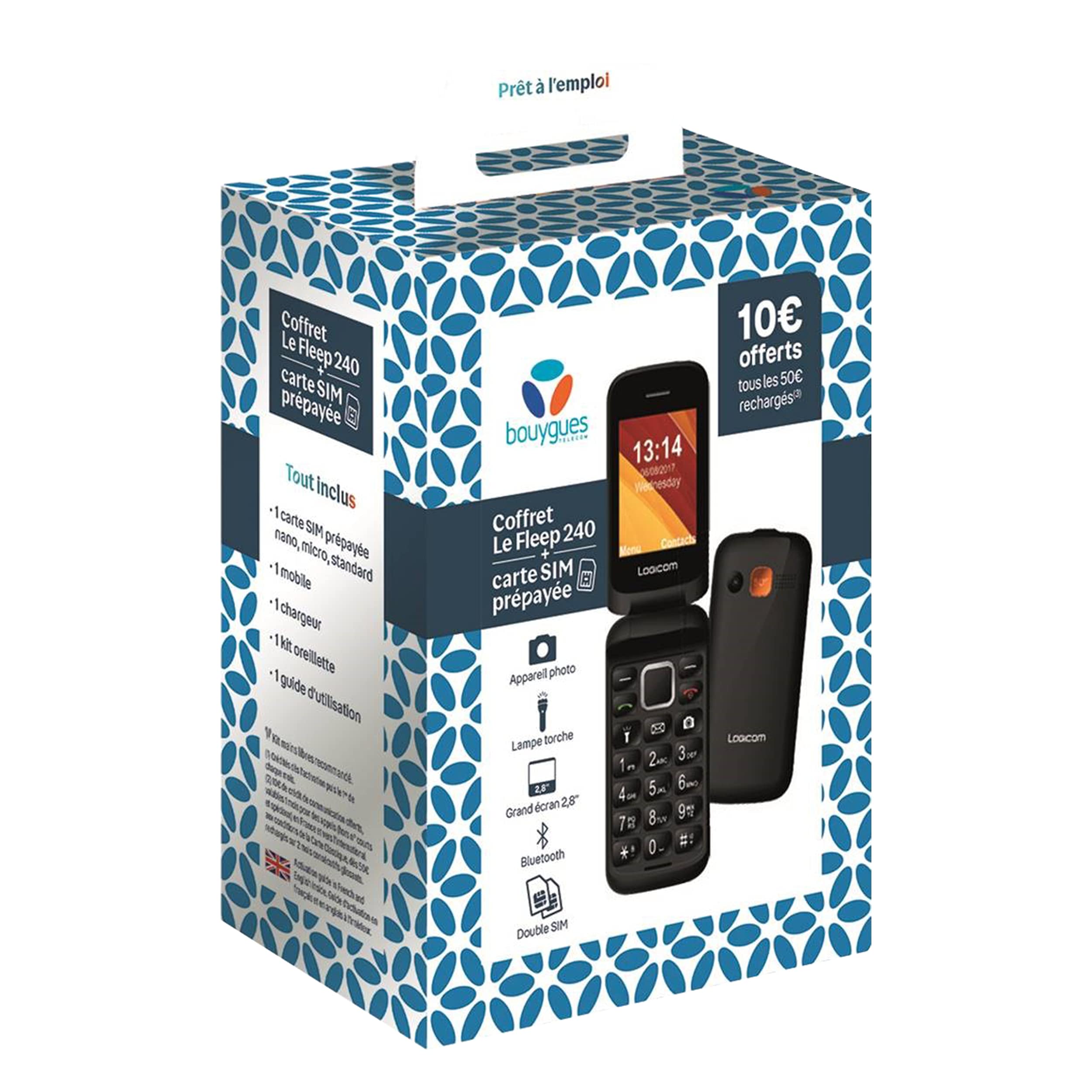 Pack Bouygues Telecom LOGICOM Fleep 240 Noir