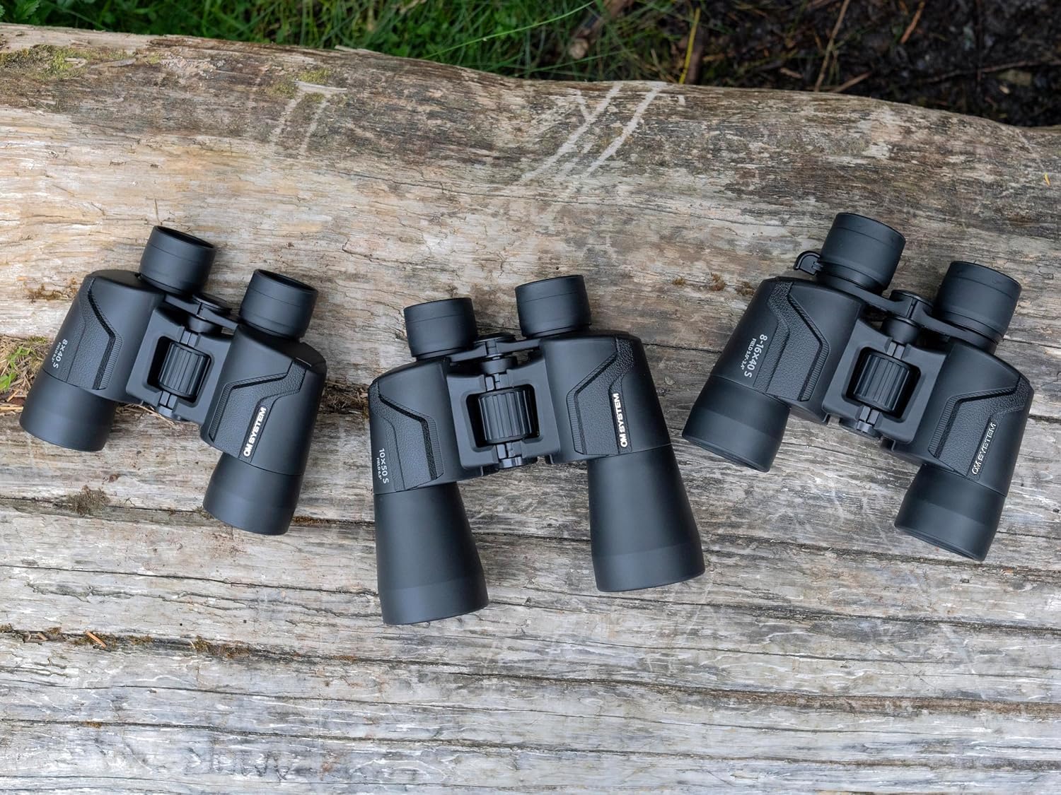 OM SYSTEM Fernglas 10x50 S mit Trageriemen, Tasche und 15 Jahre Herstellergarantie. Klare Bilder, natürliche Farben, breites Sichtfeld, leichtgewichtig - ideal für Naturbeobachtung, Sport und Konzerte